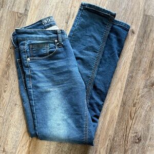 Vintage Men's Blue Skinny Jeans